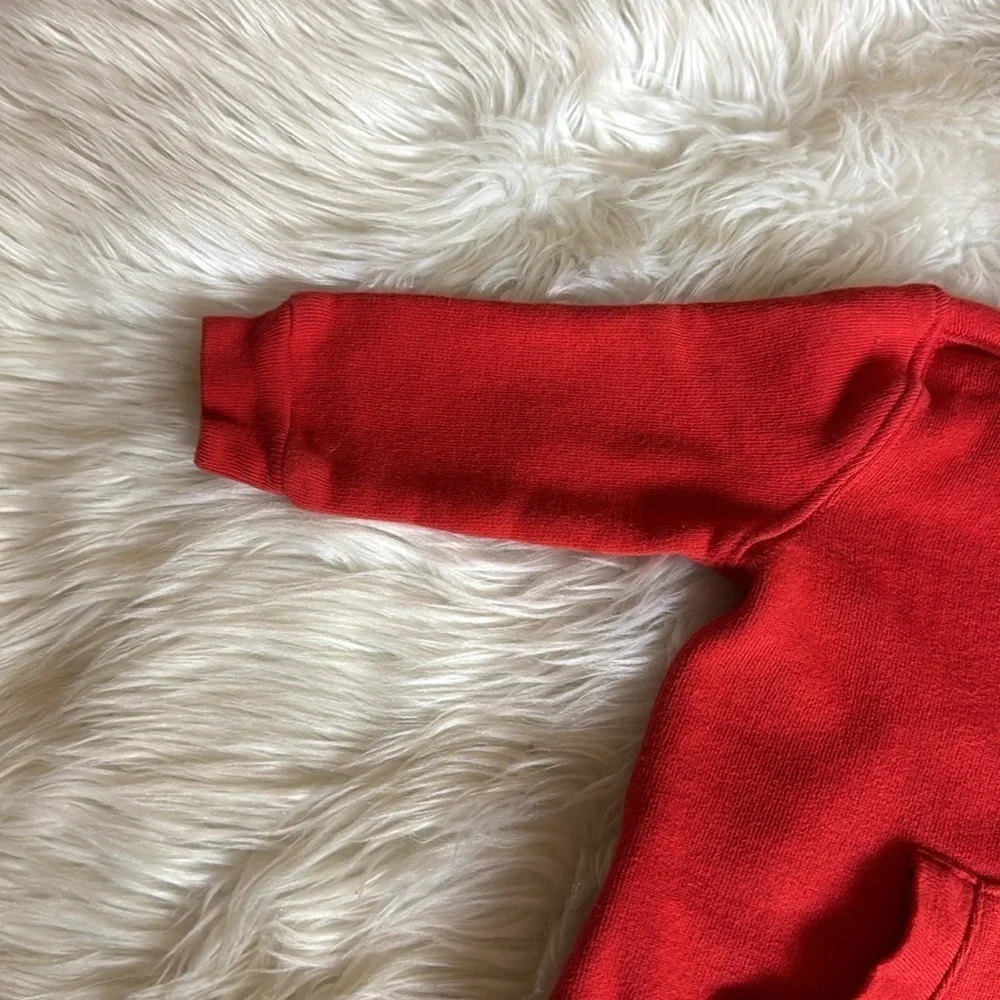 Ralph Lauren baby red coverall with hood Size 9 Months / 9M